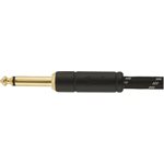 FENDER - DELUXE INSTRUMENT CABLE - Black TWEED - 15ft